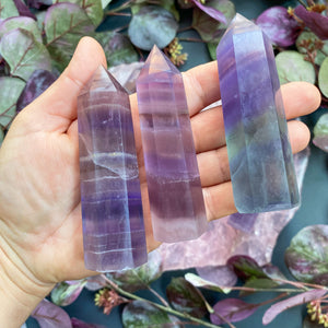 PASTEL FLUORITE TOWERS