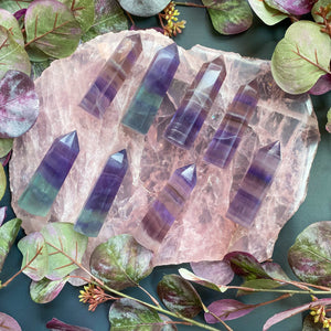 PASTEL FLUORITE TOWERS